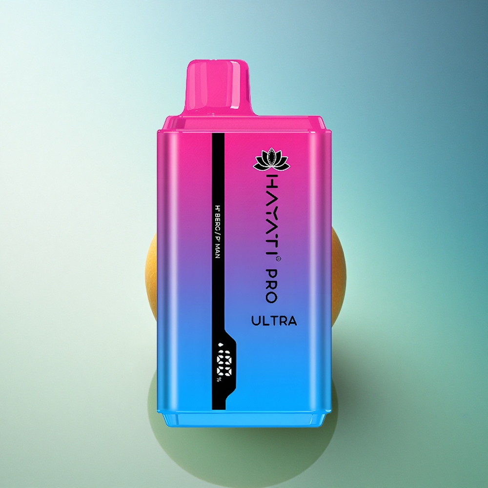 Hayati Pro Ultra 15000 Puffs H' Berg P' Man 850mAh 2 12ml 2% Nicotine