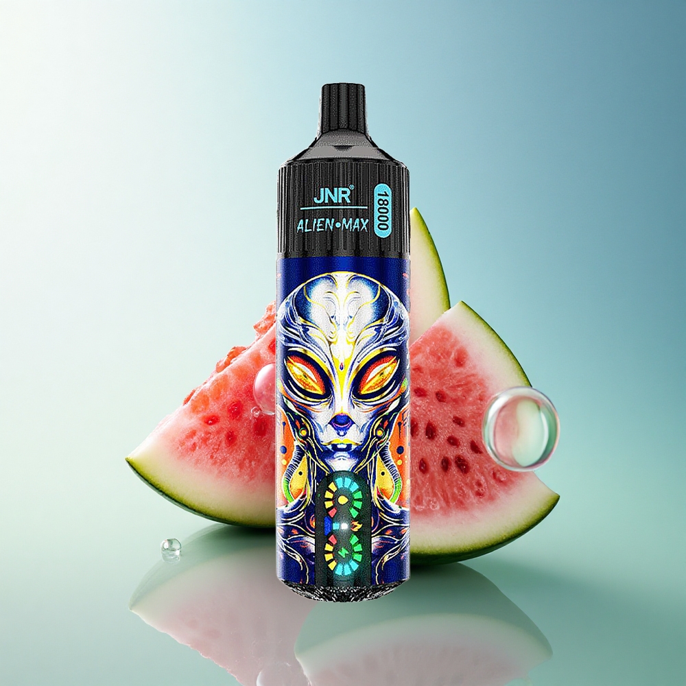 JNR Alien Max 18000 Strawberry Watermelon Bubblegum Dual Mesh 850mAh