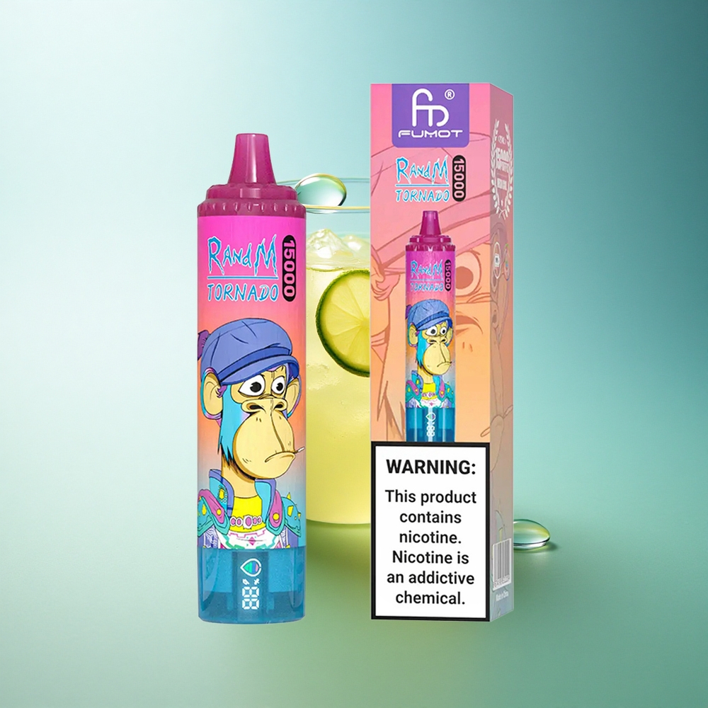 RandM Fumot Tornado 15000 Puffs Lemonade Mesh 25ml 850mAh