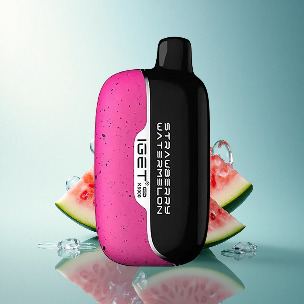 IGET Moon K5000 Puffs Strawberry Watermelon Ice 81.5g Mesh Coil