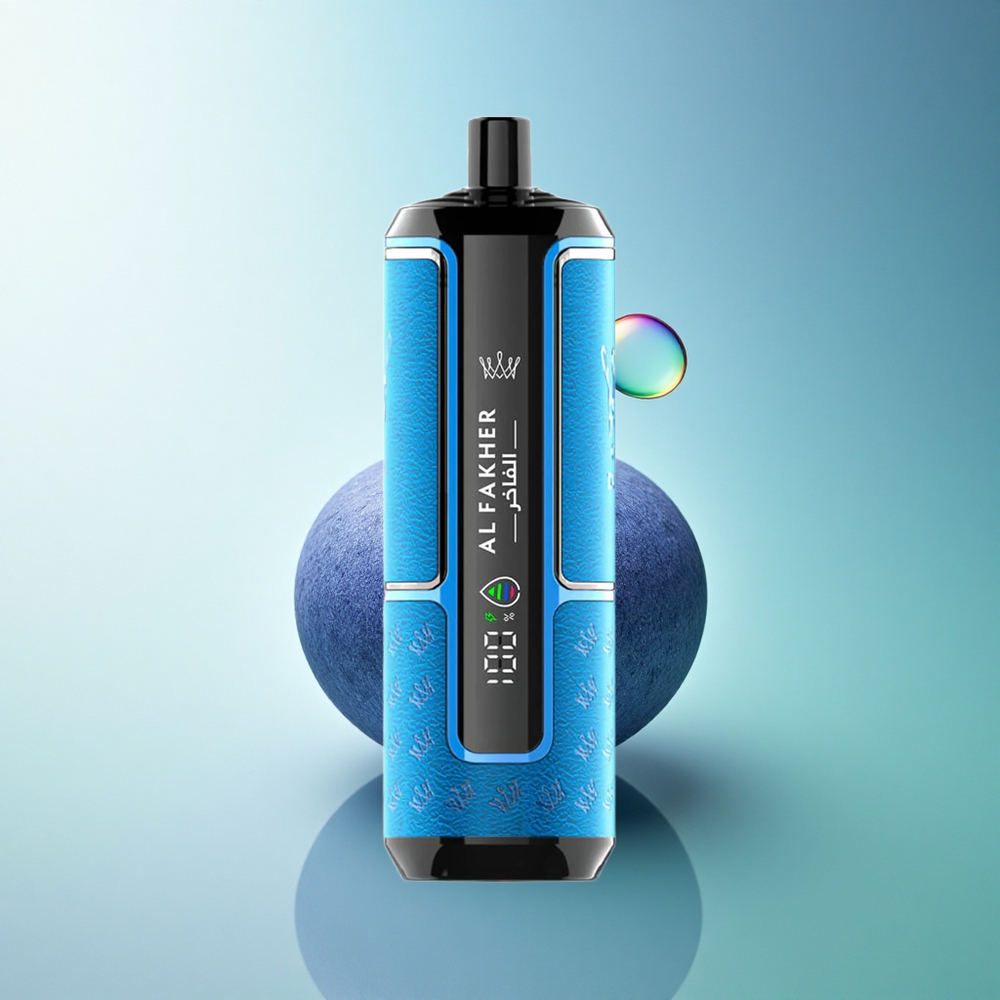 Al Fakher Crown Bar 15K Hypermax Blueberry Gum 22ml 600mAh DTL Nicotine