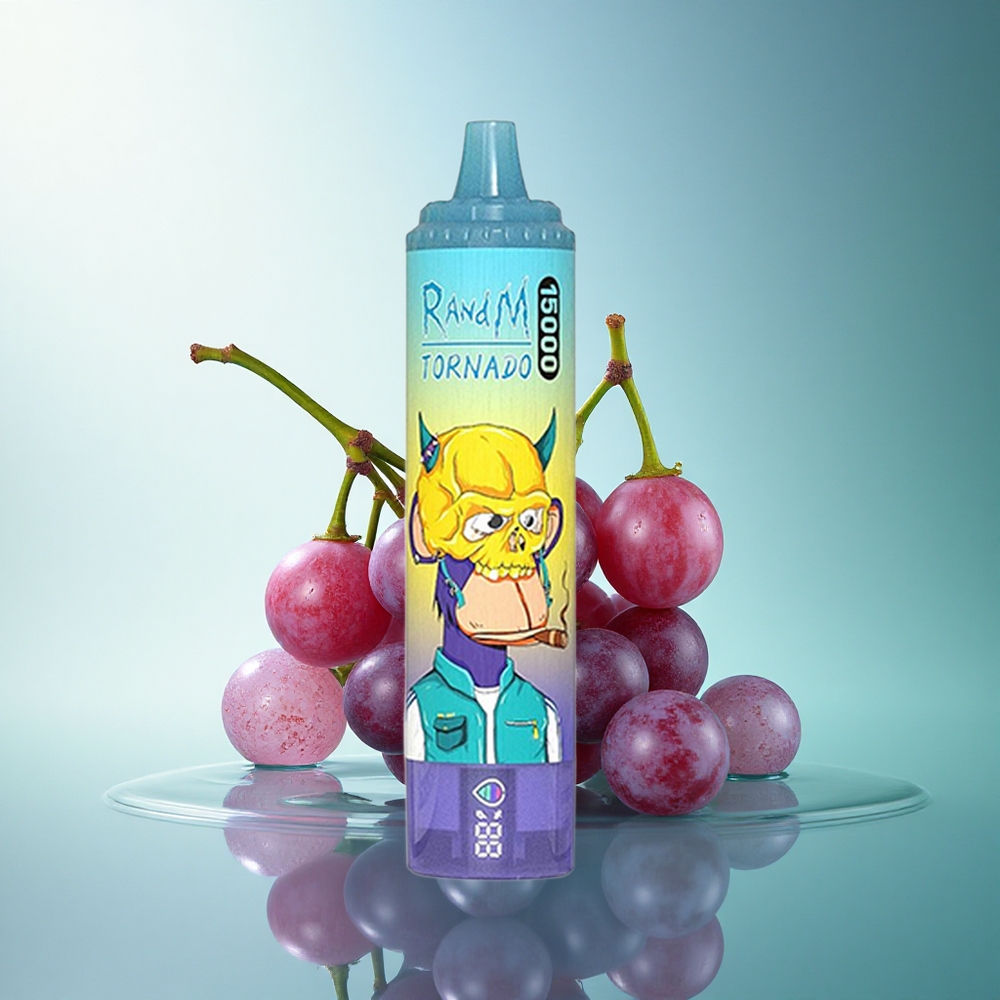 RandM Fumot Tornado 15000 Puffs Grape Ice 25ml