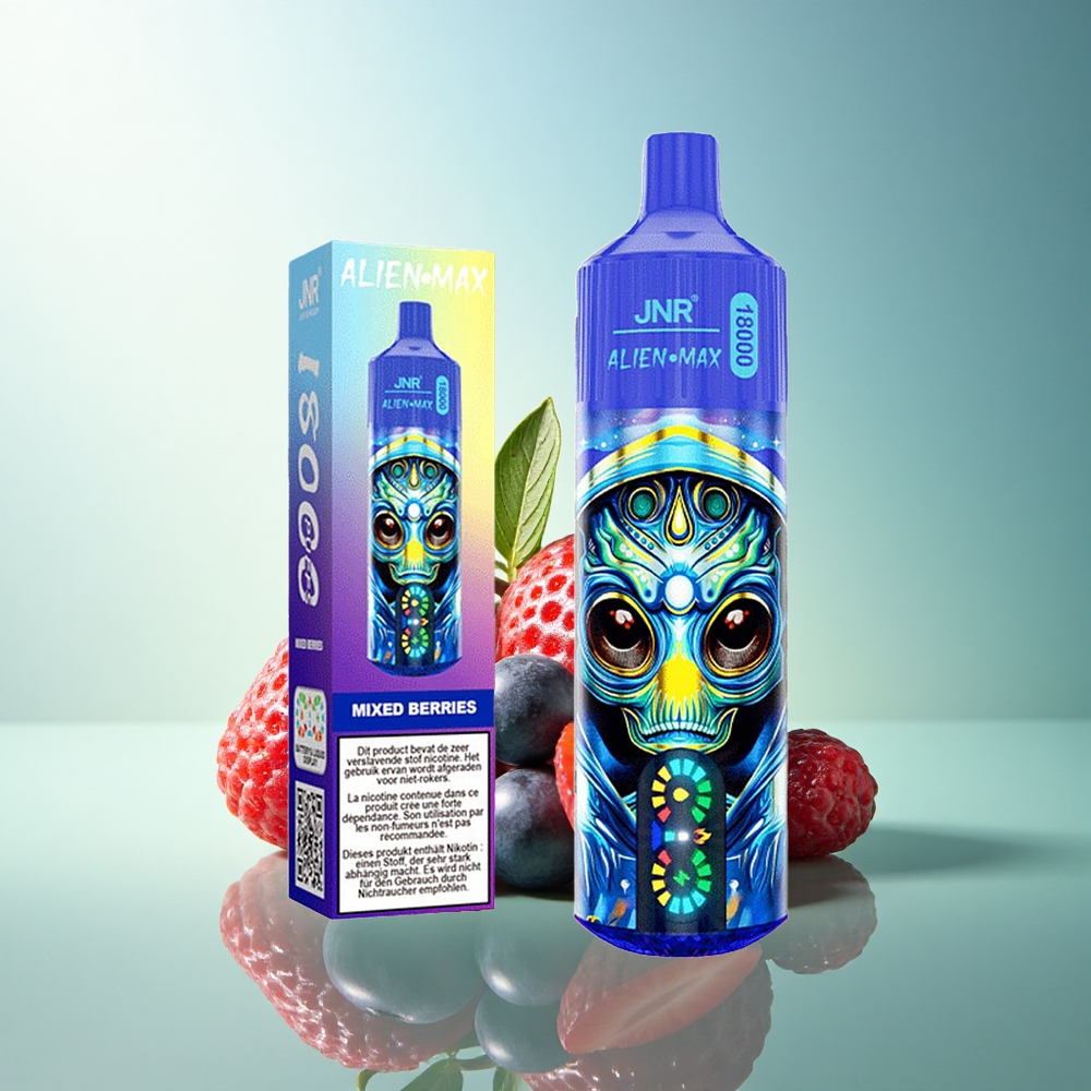 JNR Alien Max 18000 Mixed Berries Dual Mesh Coil 850mAh