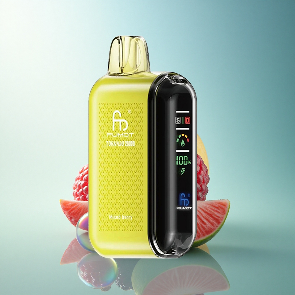 Fumot Tornado 20000 Puffs Mixed Berry Dual Mesh Coil 850mAh