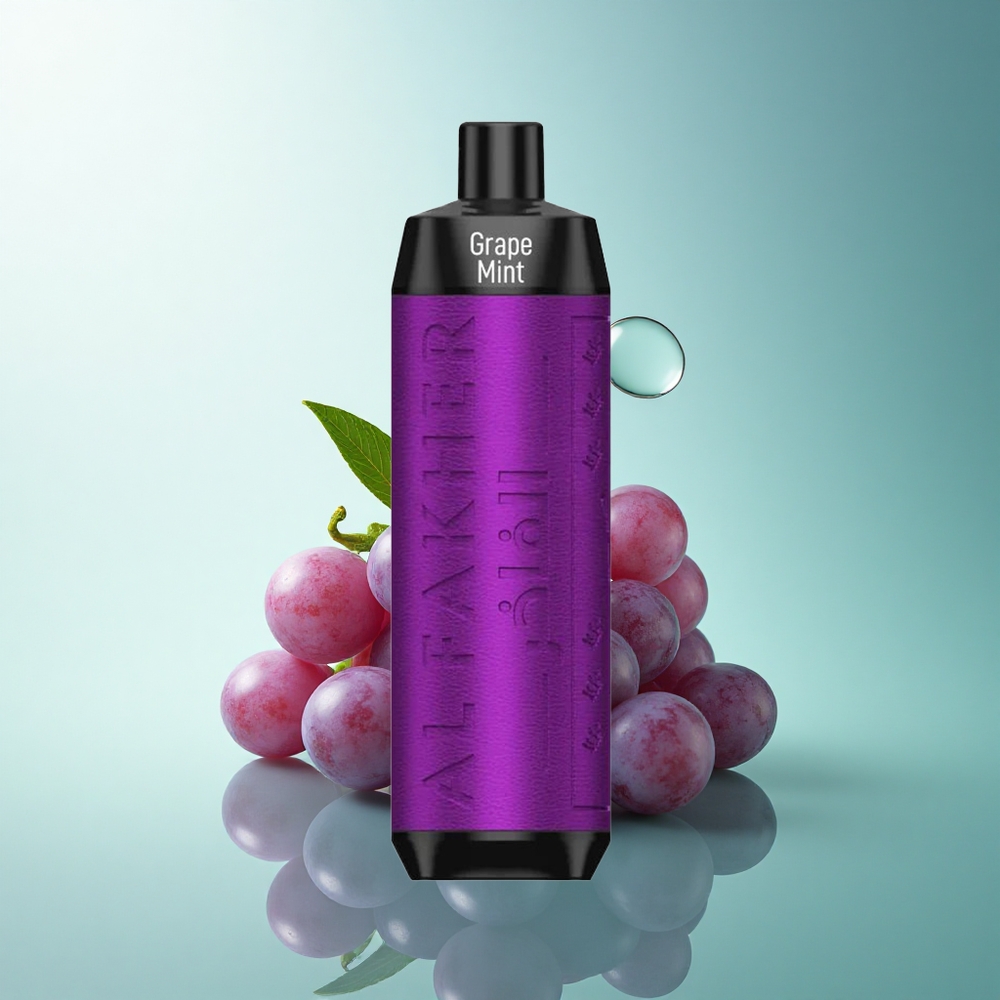 Al Fakher Crown Bar 8000 Crystal Grape Mint 600mAh 18ml Nicotine 5mg