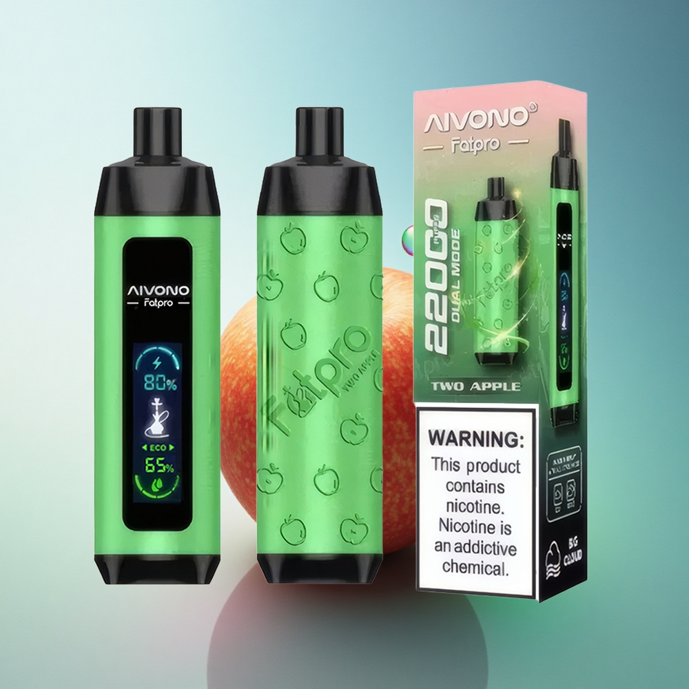 Aivono Aim Fatpro 22000 Puffs Two Apple 600mAh 5% Nicotine