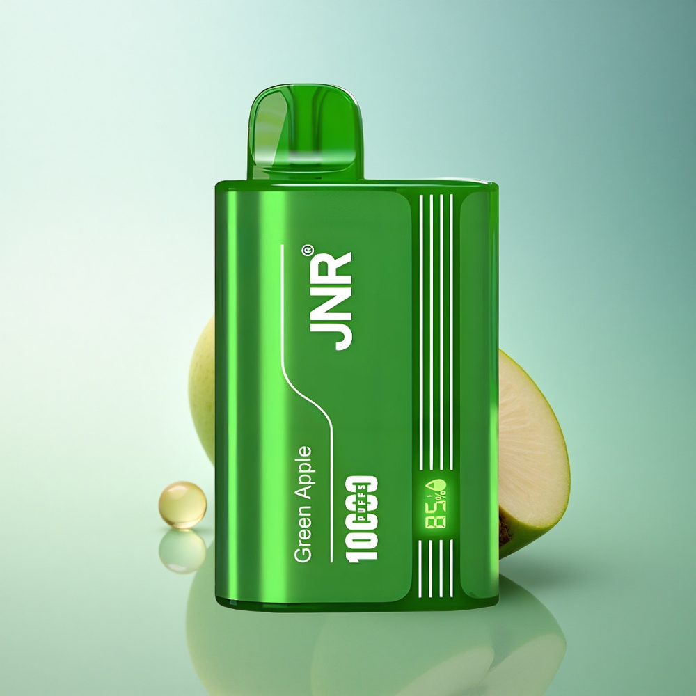 JNR Tank 10000 Green Apple Peach Pear Dual Mesh 650mAh Adjustable Airflow
