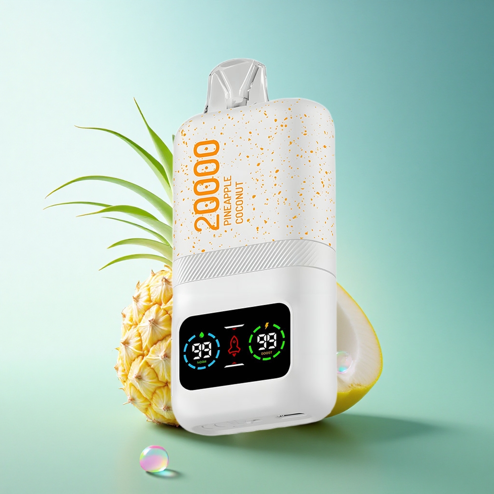 Aivono Aim Magic 20000 Puffs Pineapple Coconut Dual Mesh 600mAh 5% Nicotine