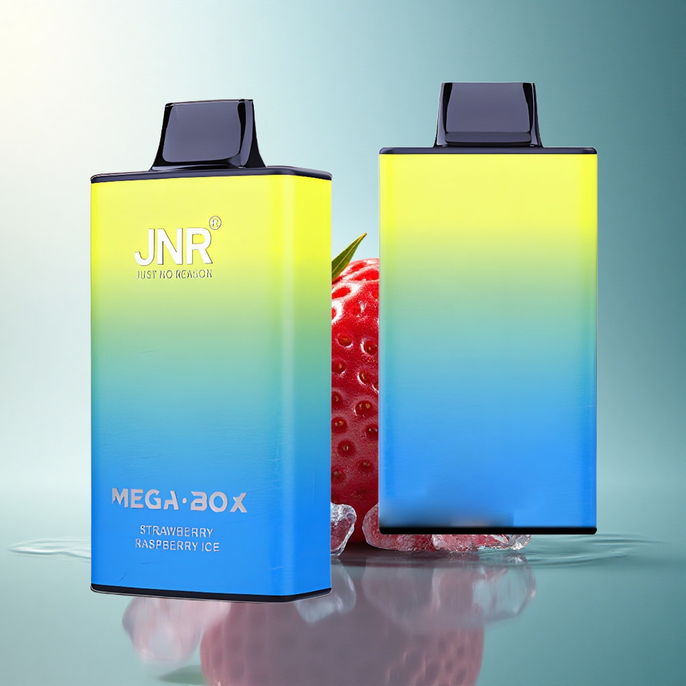 JNR Mega Box 25000 Strawberry Raspberry Ice 30ml 850mAh 2% Nicotine