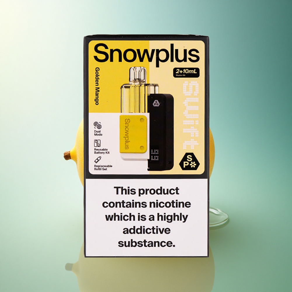Snowplus Swift 5000 Puffs Golden Mango Dual Mesh 1000 mAh