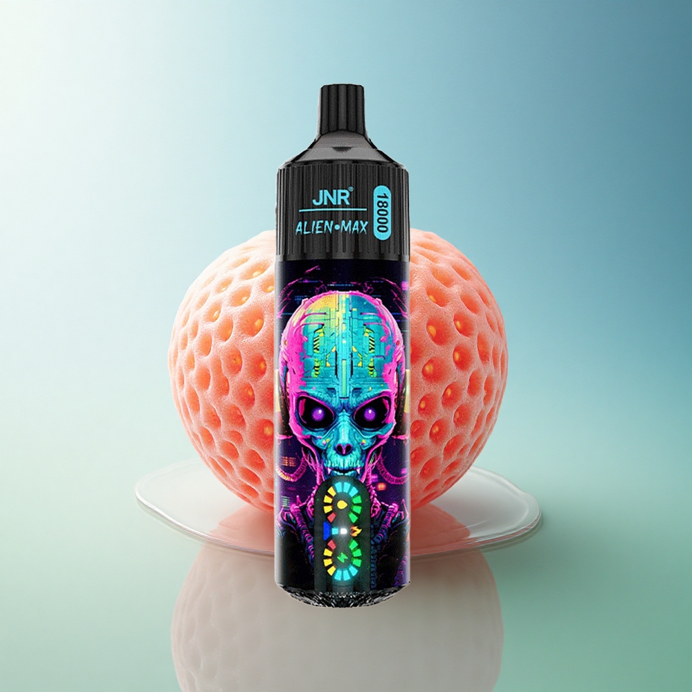 JNR Alien Max 18000 Strawberry Bubble Dual Mesh 850mAh