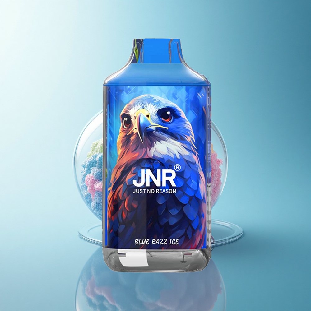 JNR Falcon 16000 Blue Razz Ice 22ml Dual Mesh 850mAh Type C