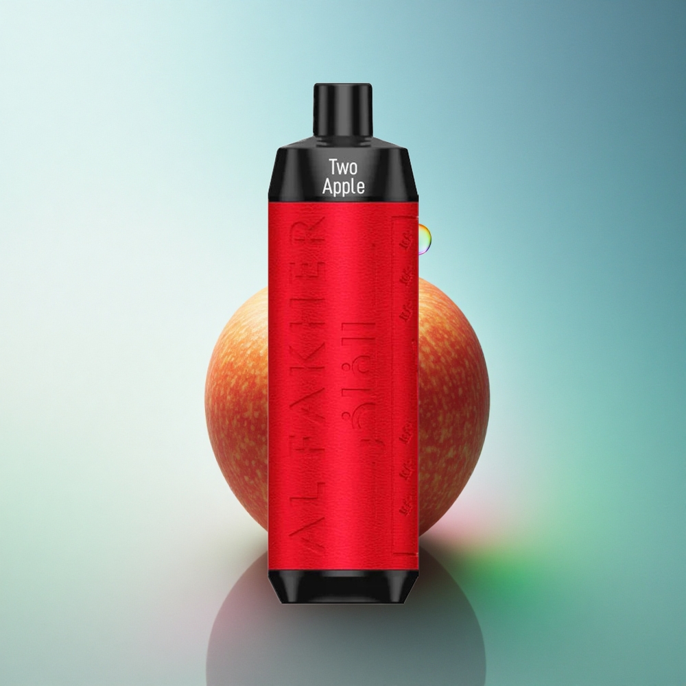 Al Fakher Crown Bar 8000 Crystal Two Apple 600mAh 18ml 5mg Nicotine