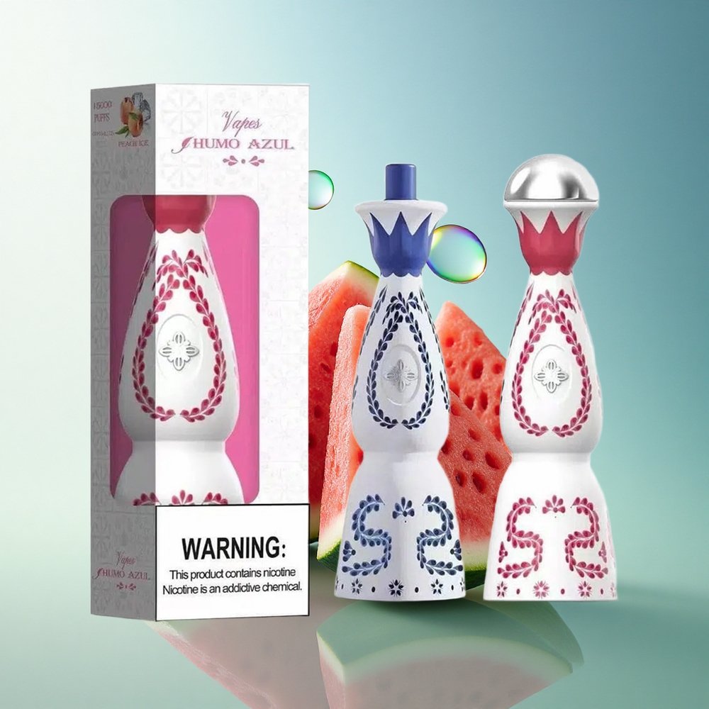 Humo Azul 15000 Puffs Strawberry Watermelon 5% Nicotine 500mAh