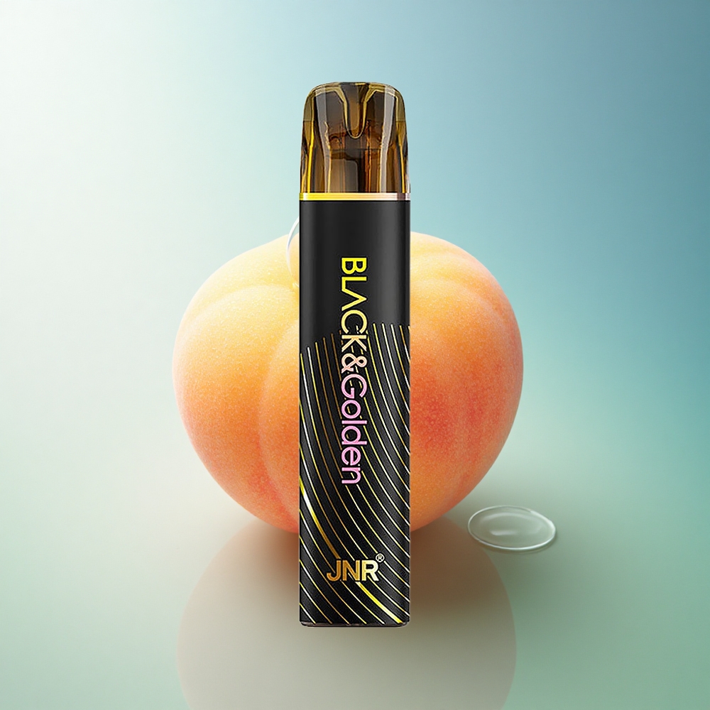JNR Black&Golden 600+200 Peach Mango 550mAh 2% Nicotine