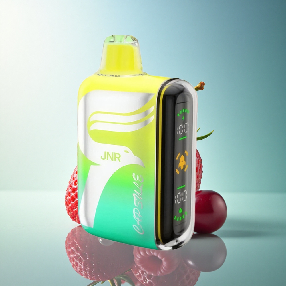 JNR Capsule 15000 Strawberry Raspberry Cherry 850mAh Dual Mesh 20ml