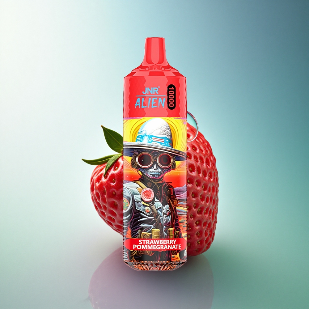 JNR Alien 10000 Strawberry Pomegranate 850mAh RGB