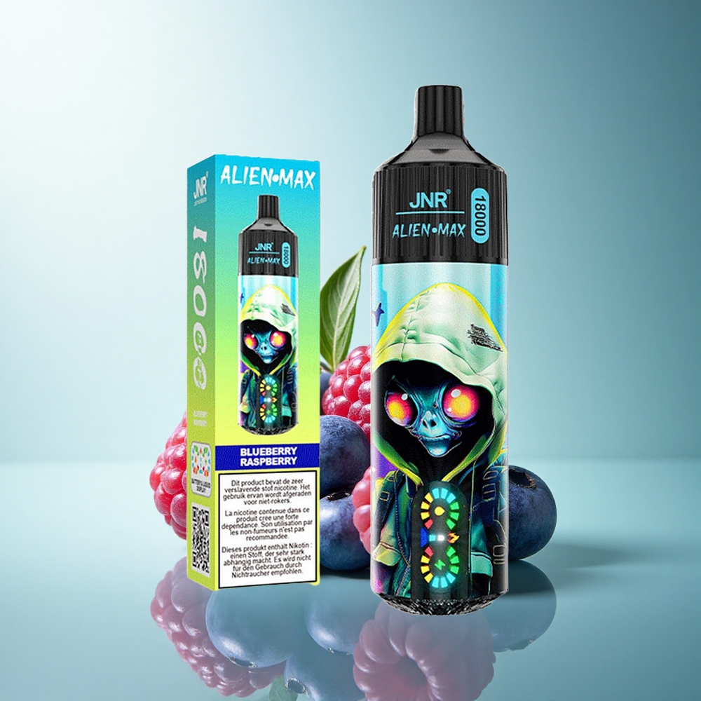 JNR Alien Max 18000 Blueberry Raspberry Dual Mesh 850mAh 28ml