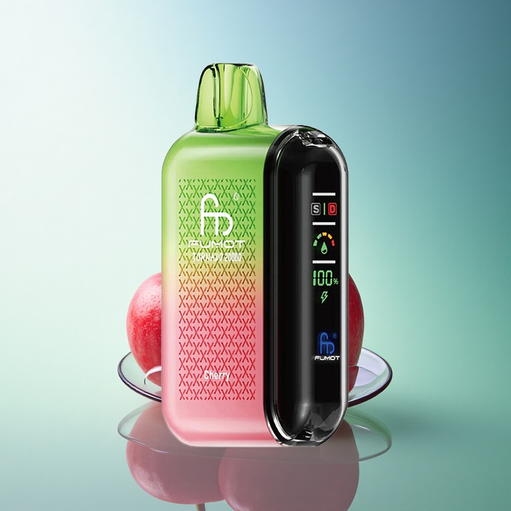 Fumot Tornado 20000 Puffs Cherry Dual Mesh 20ml 850mAh