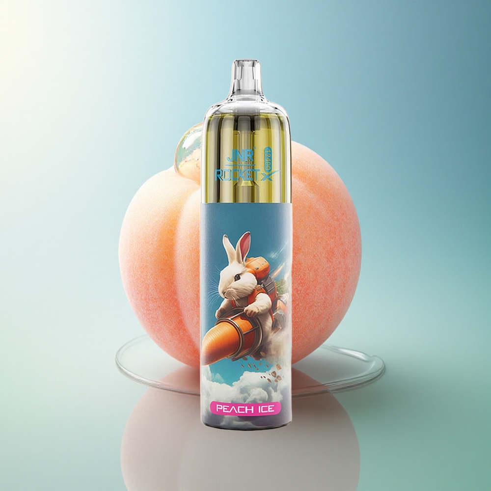 JNR Rocket-X 12400 Peach Ice Mesh Coil 850mAh Adjustable Airflow