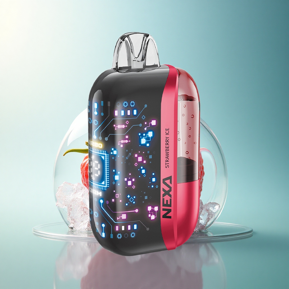 NEXA Ultra 50000 Puffs Strawberry Ice 20ml 5% Nicotine 800mAh
