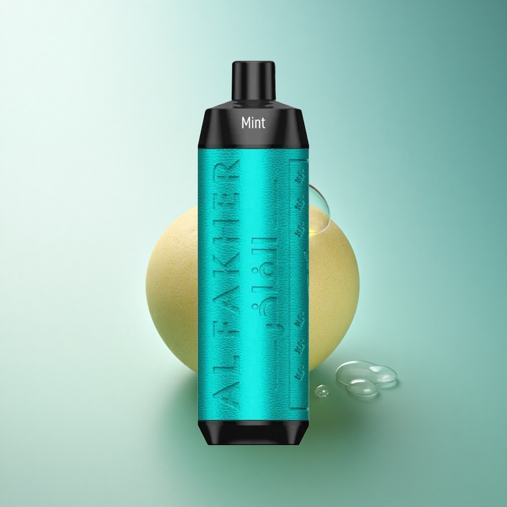 Al Fakher Crown Bar 8000 Crystal Mint Crystal Disposable Vape with 600mAh Battery and 5mg Nicotine