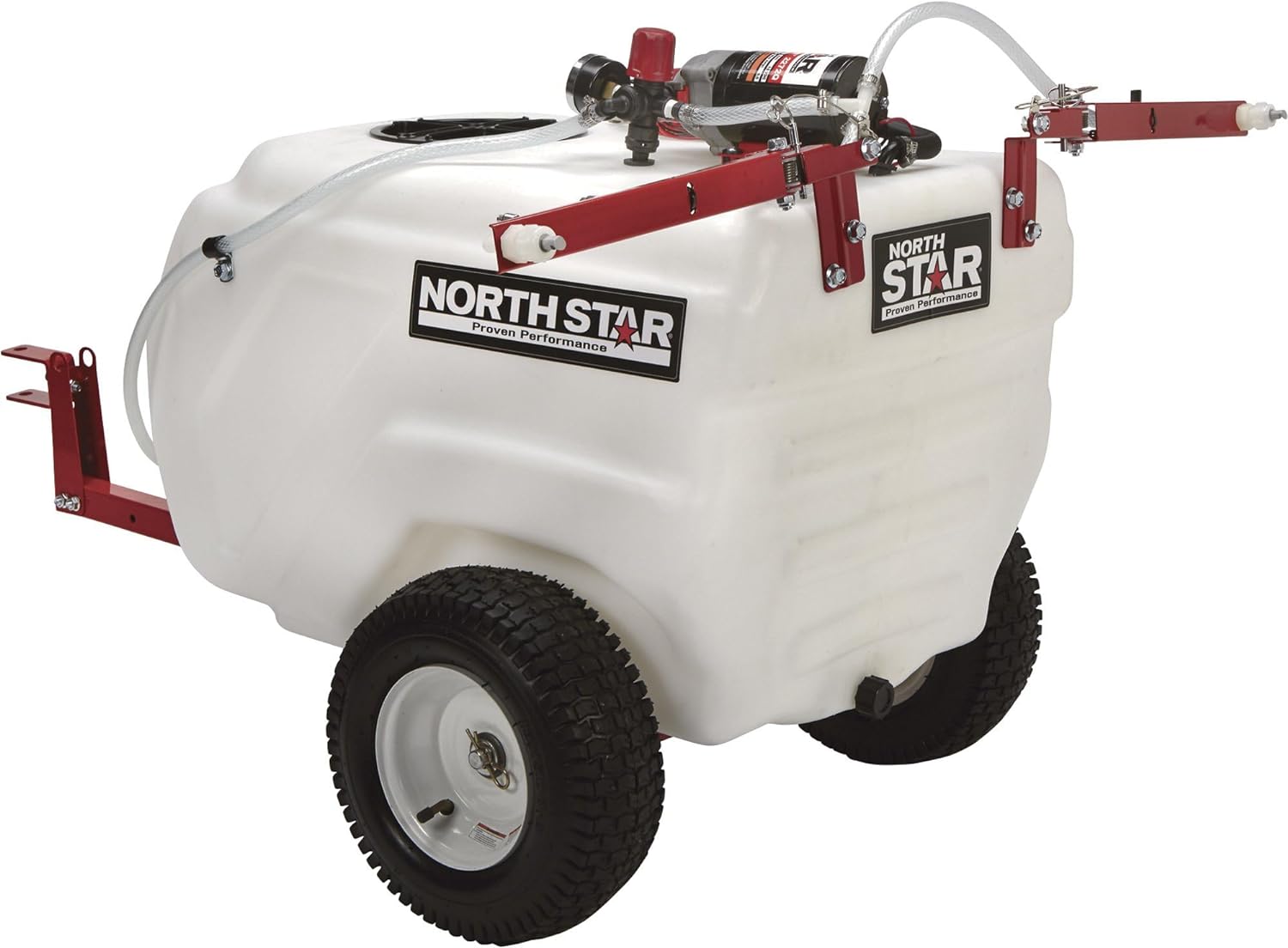 Alternative view of NorthStar Tow Behind Trailer Boom Broadcast and Spot Sprayer 31 Gallon