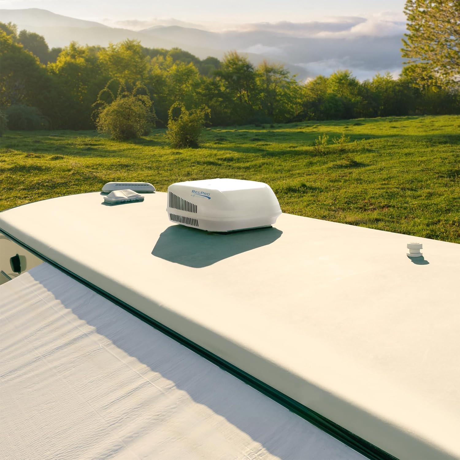 Alternative view of RecPro RV Air Conditioner 15K Ducted or Non-Ducted | Quiet AC