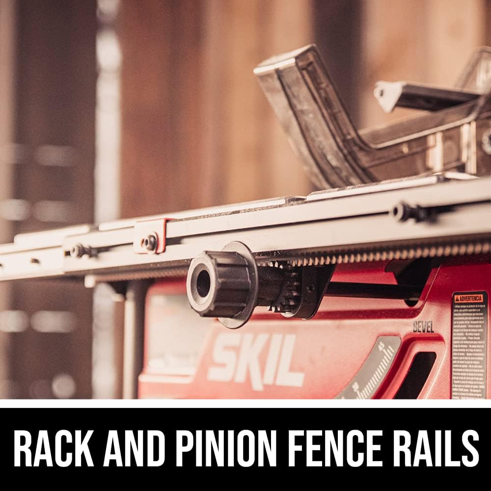 Alternative view of SKIL 10 Inch Portable Jobsite Table Saw with Folding Stand