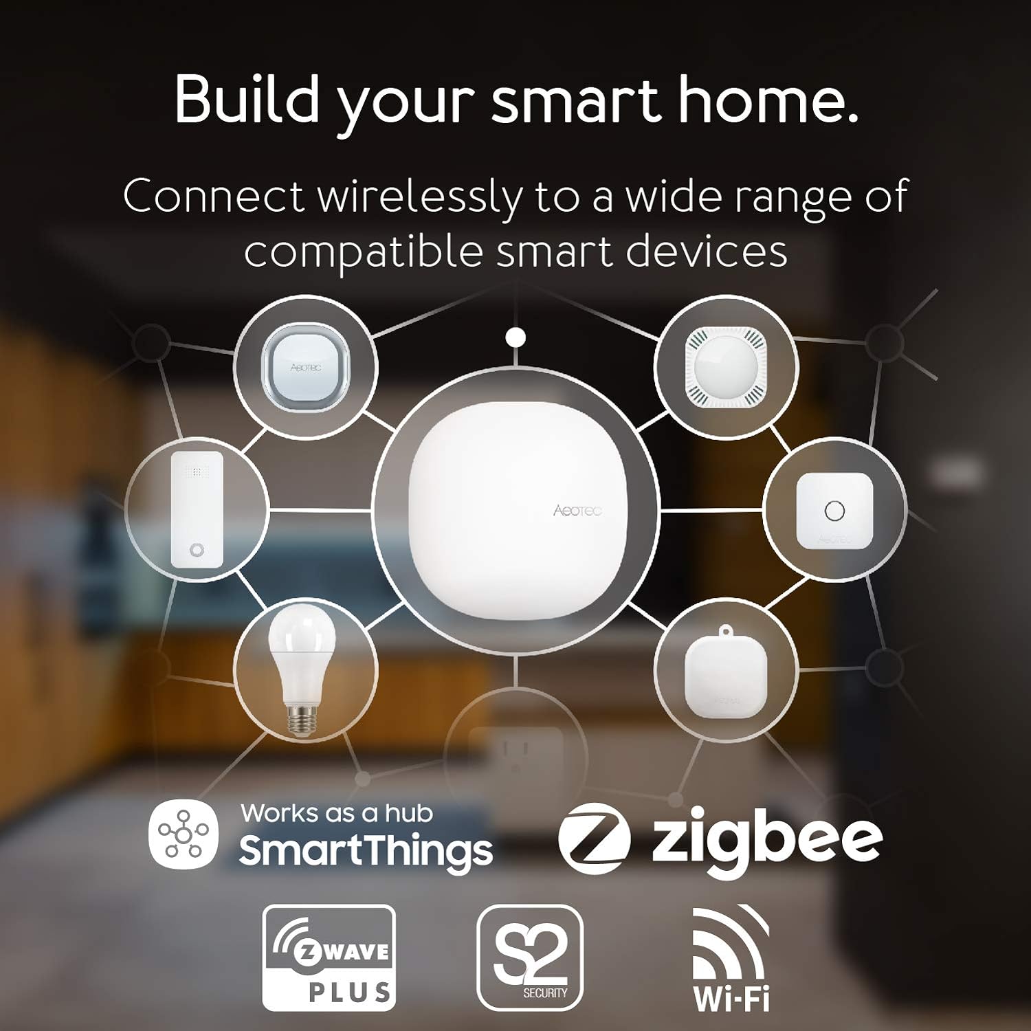 Alternative view of Aeotec Smart Home Hub