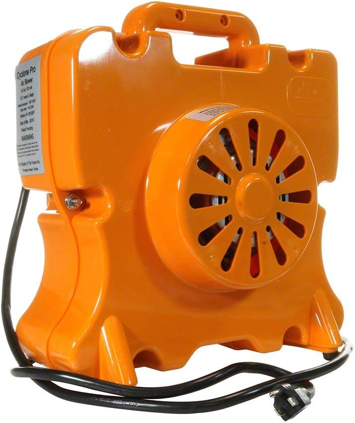 Alternative view of Air Supply 3 HP Cyclone Pool Line Blower and Vinyl Liner Vacuum 4128100P