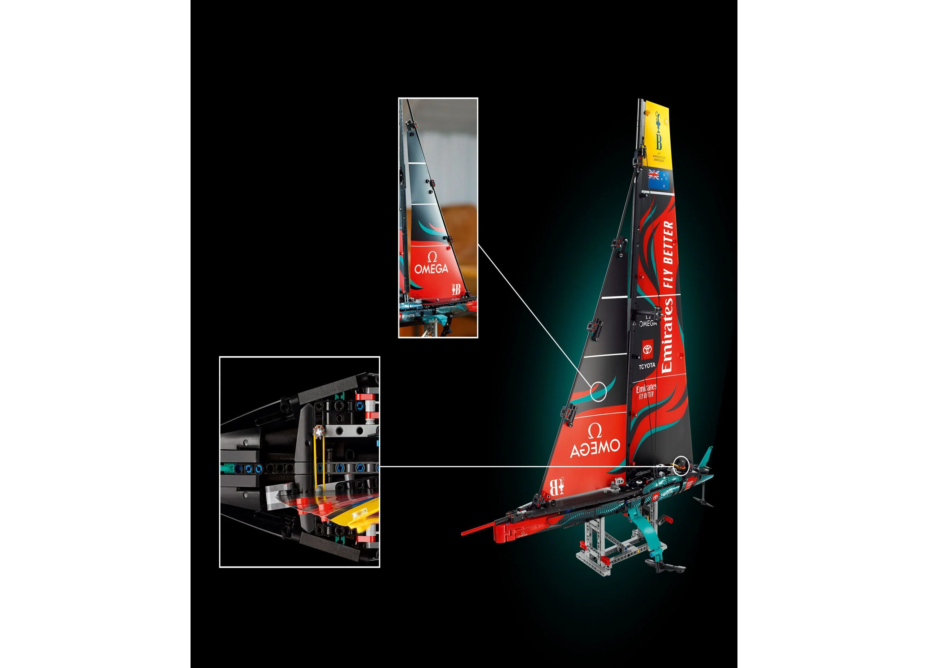 LEGO Technic 962-Piece Emirates Team New Zealand AC75 Yacht Model for ...