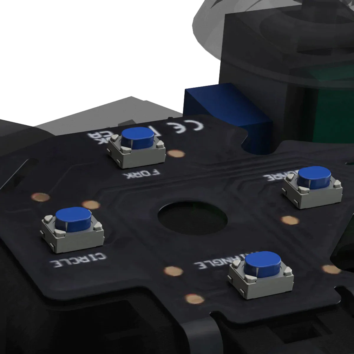 MODDEDZONE ARMY MECHA EXTREME PS5 SMART PRO MODDED CONTROLLER – mddozne