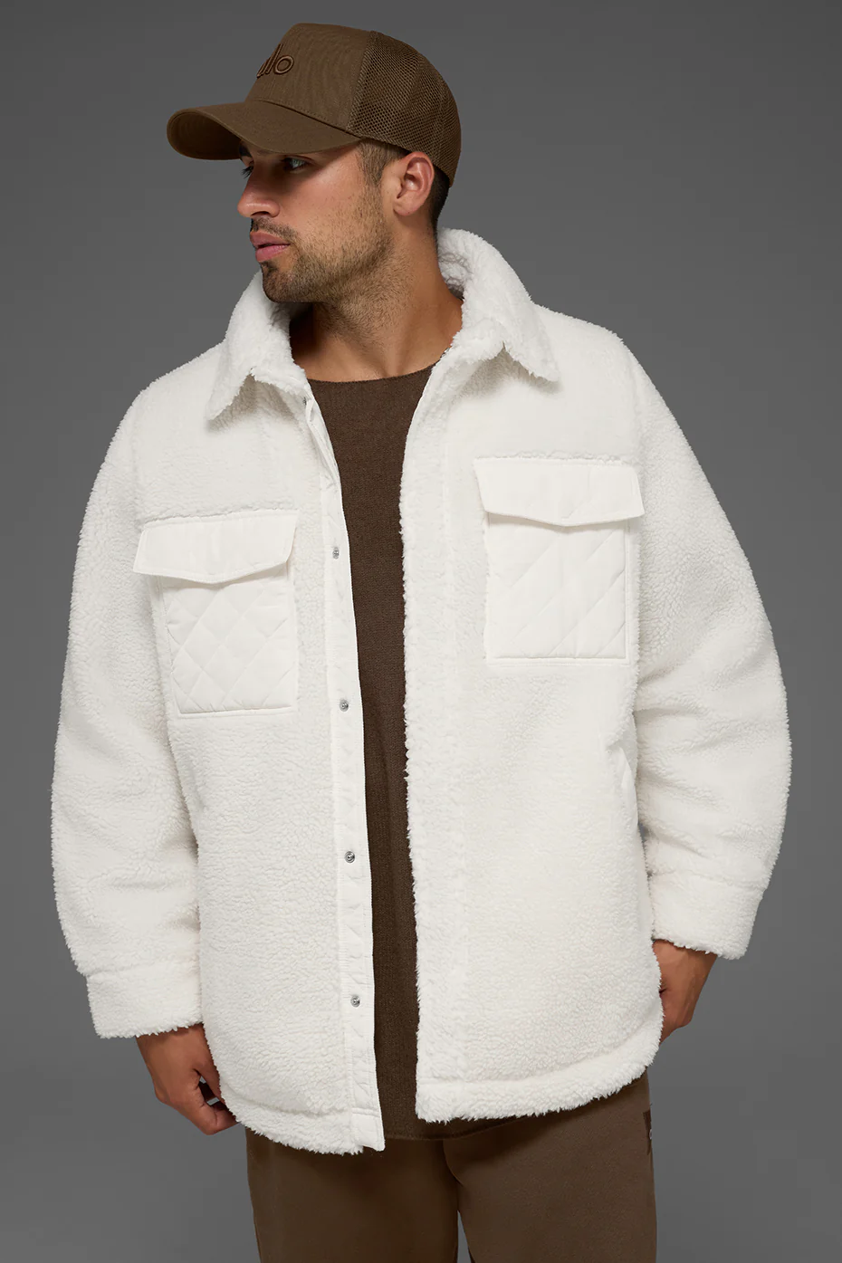 Ivory Shacket Sherpa Edge Shacket – Ivory – alog