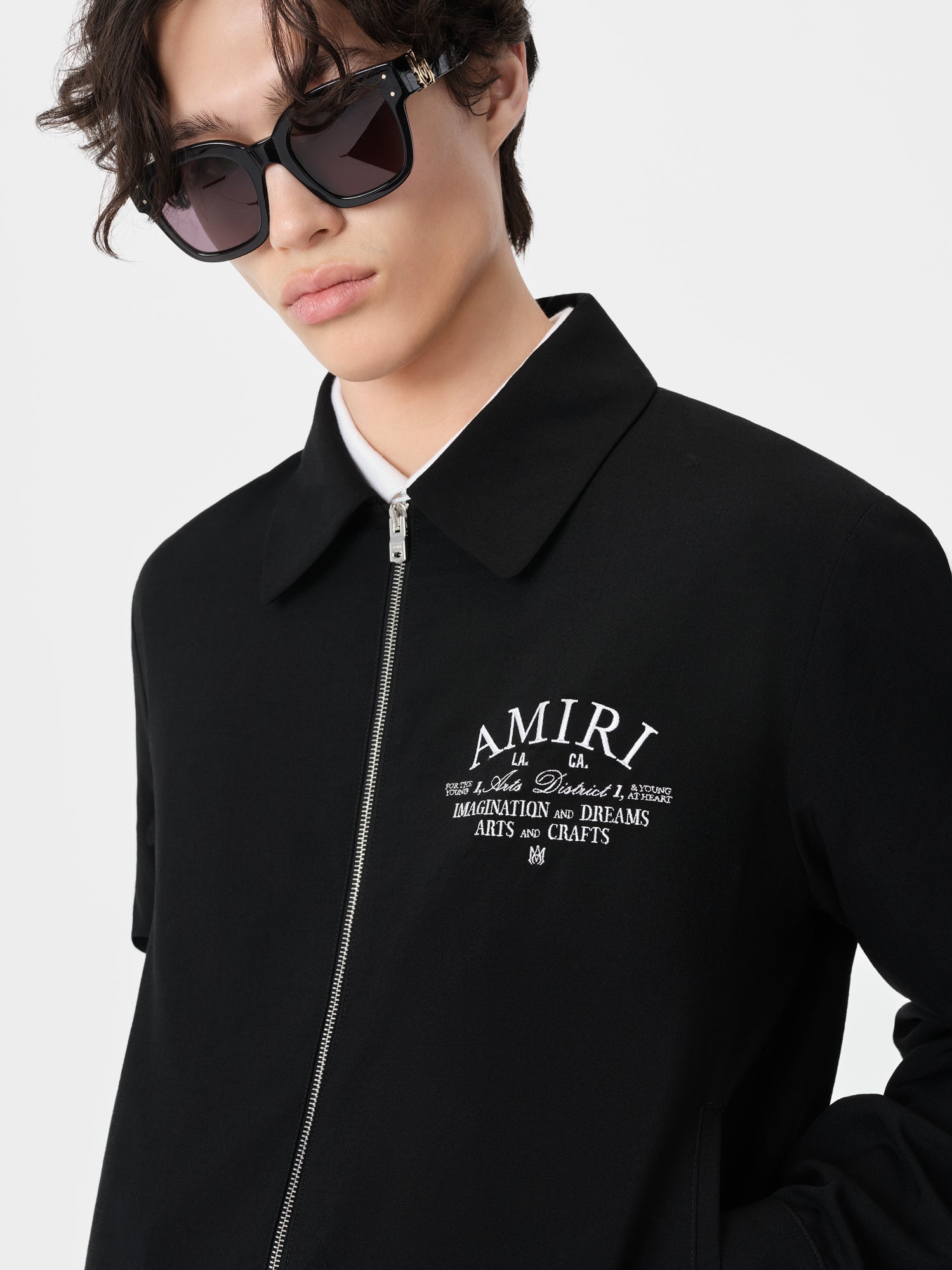 AMIRI ARTS DISTRICT BLOUSON – Black – aimir