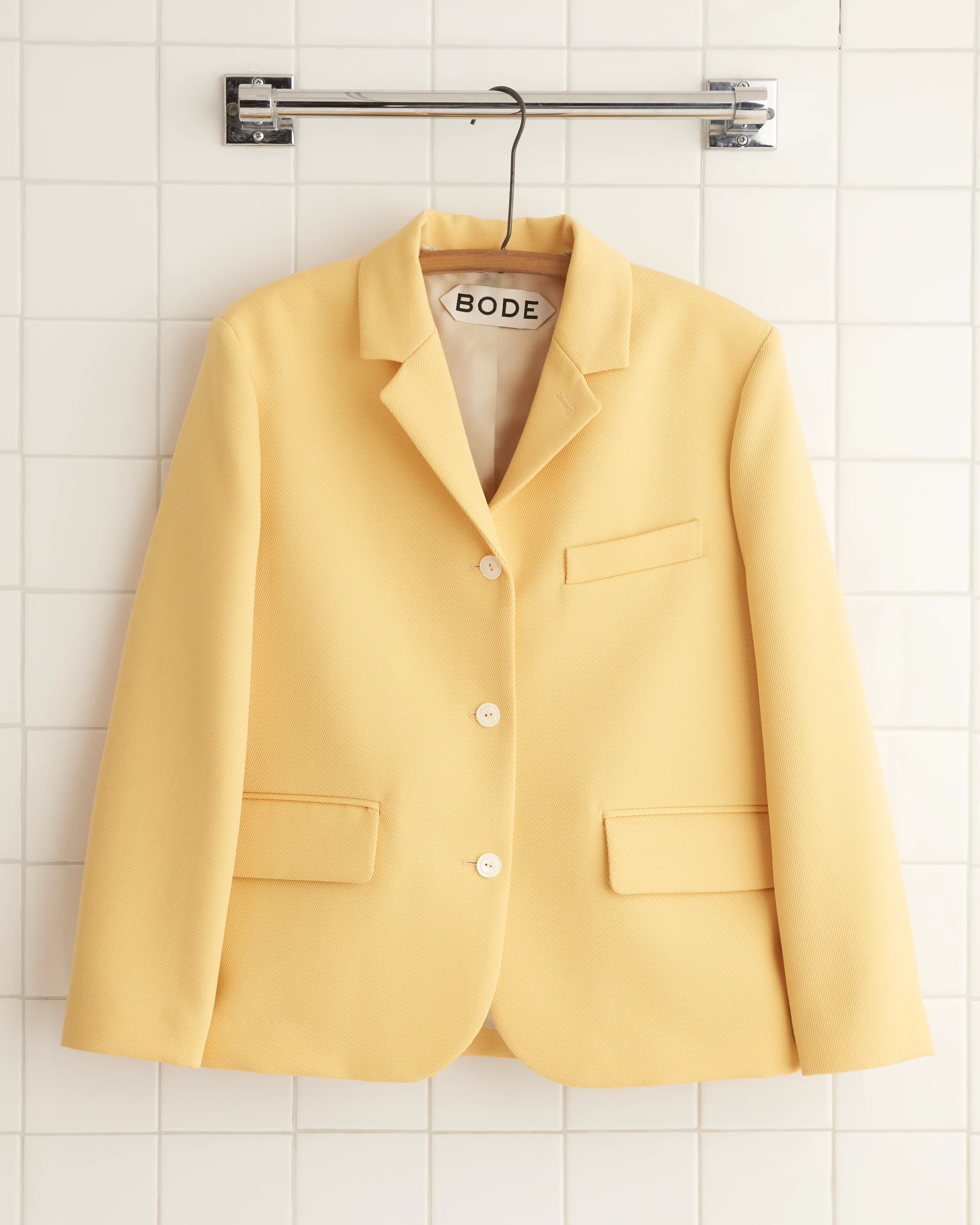 Yellow Ridding Top Riding Twill Lillian Jacket – Yellow – bdoe