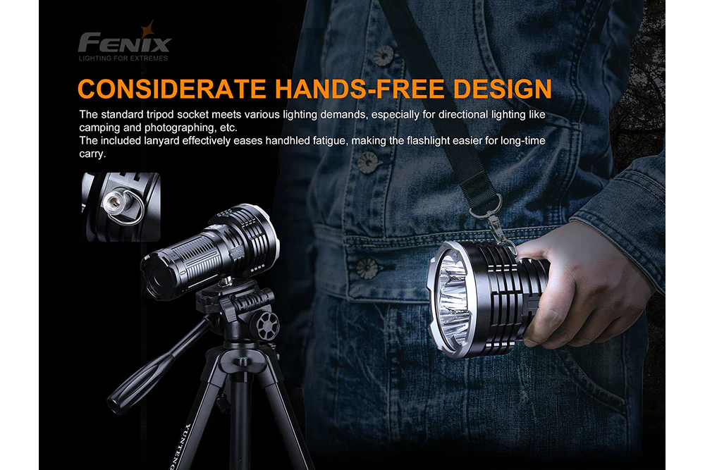 Alternative view of Fenix LR50R Multifunctional LED Search Light - 12000 Lumens
