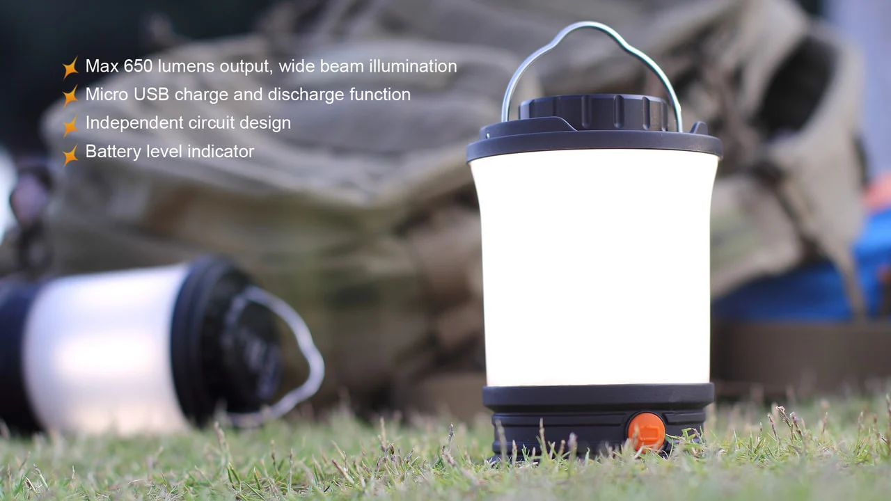 Alternative view of Fenix CL30R LED Camping Lantern