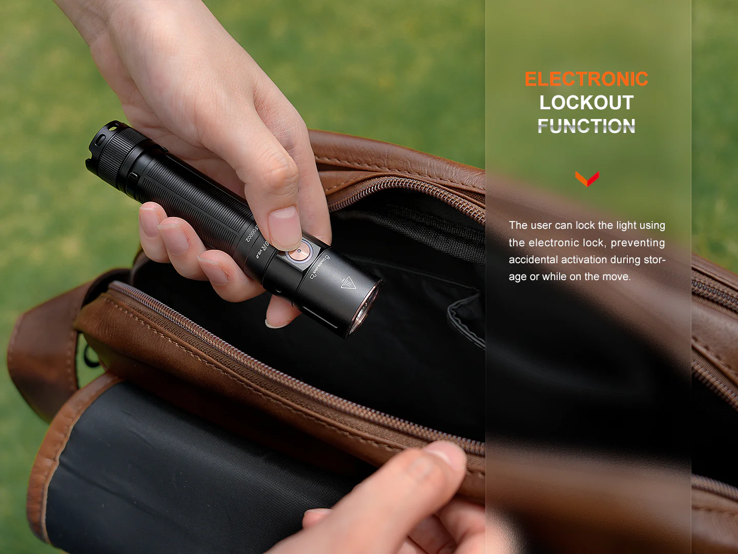 Alternative view of Fenix E28R V2 Rechargeable EDC Flashlight