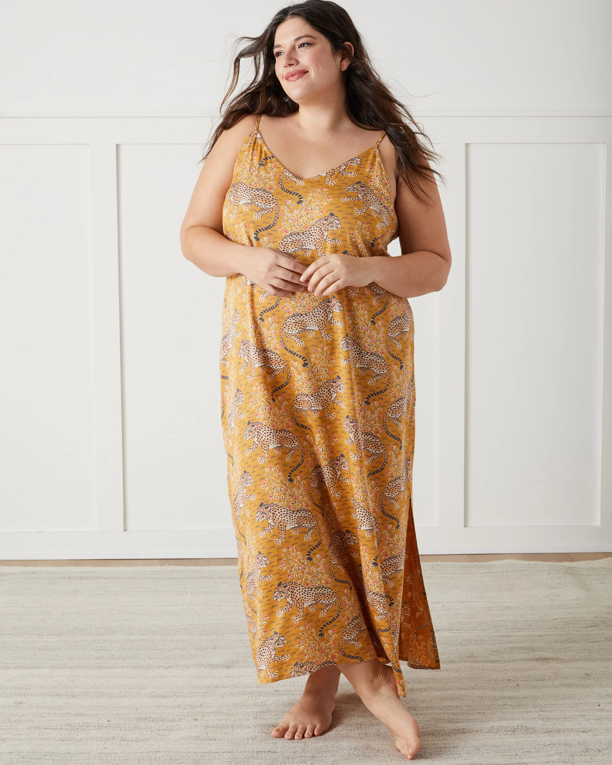 Bagheera – Eco Satin Chic to Sleep Nightie and Eco Satin Robe Set ...