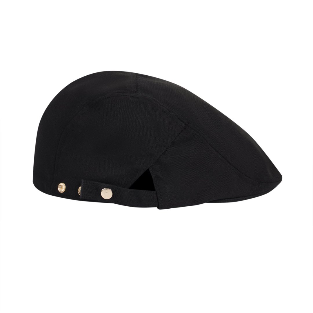 Customizable Logo Chef Hats – Catering-Specific Work Caps for Bakers, Servers & Milk Tea Shops, Hair-Proof Beret-Style Hats