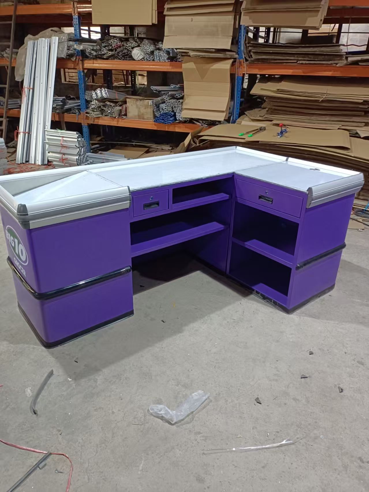 Multi-Functional Checkout Counter