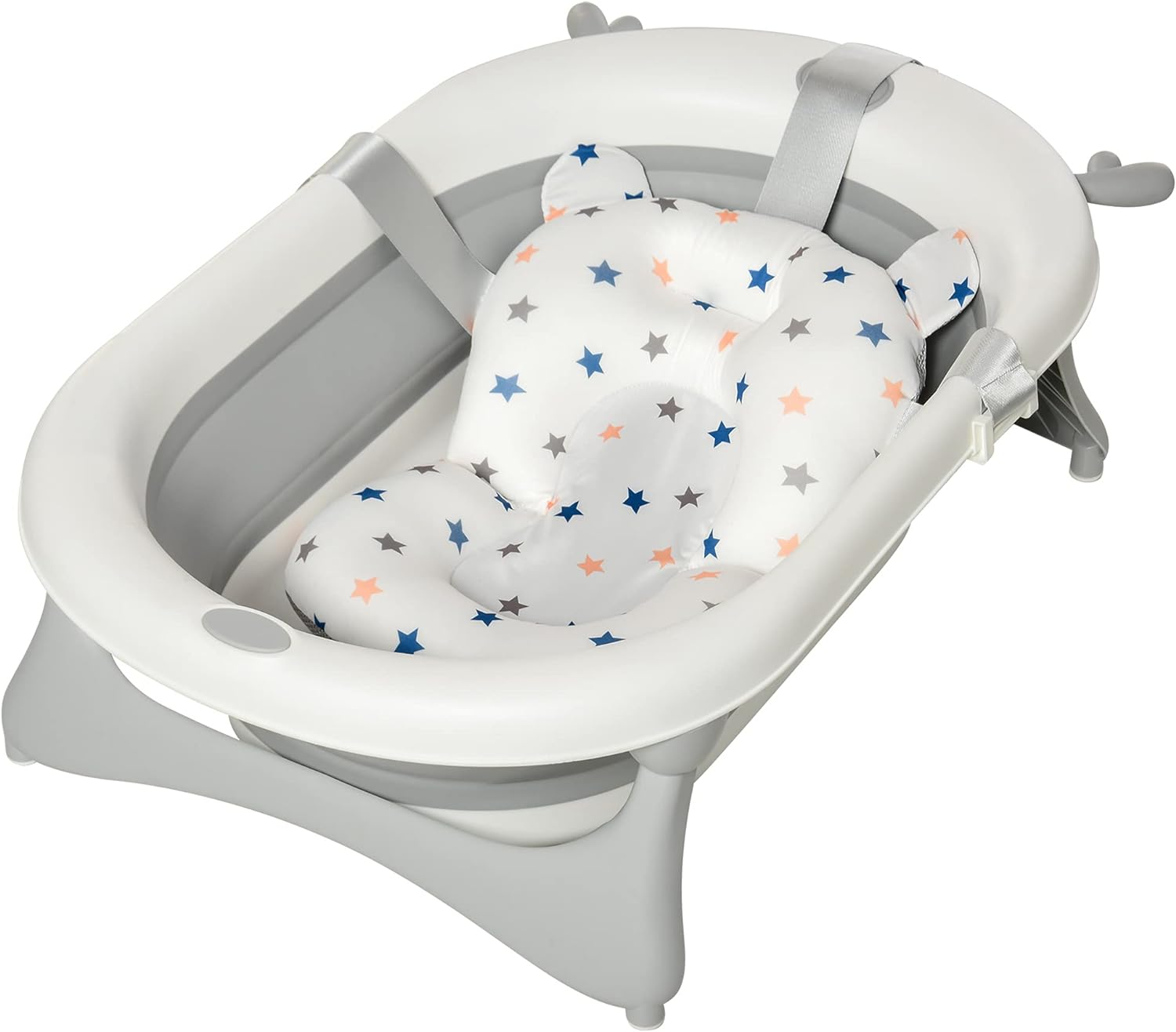 Comfy Baby Bath Sponge Cushion Skid Proof Bath Mat shopnewy