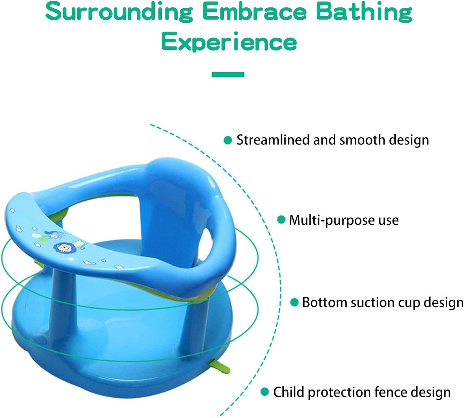 Toddler Bathtub Seat | Baby Bath Seat Travel Bath Seat - Online Store