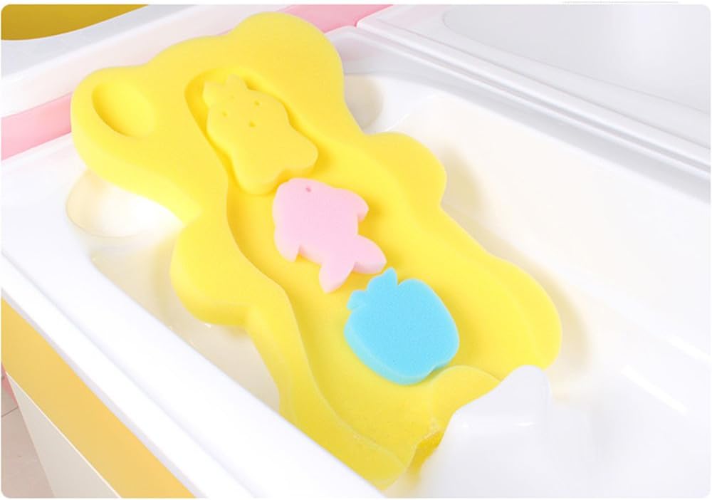 Comfy Baby Bath Sponge Cushion Skid Proof Bath Mat Online Store