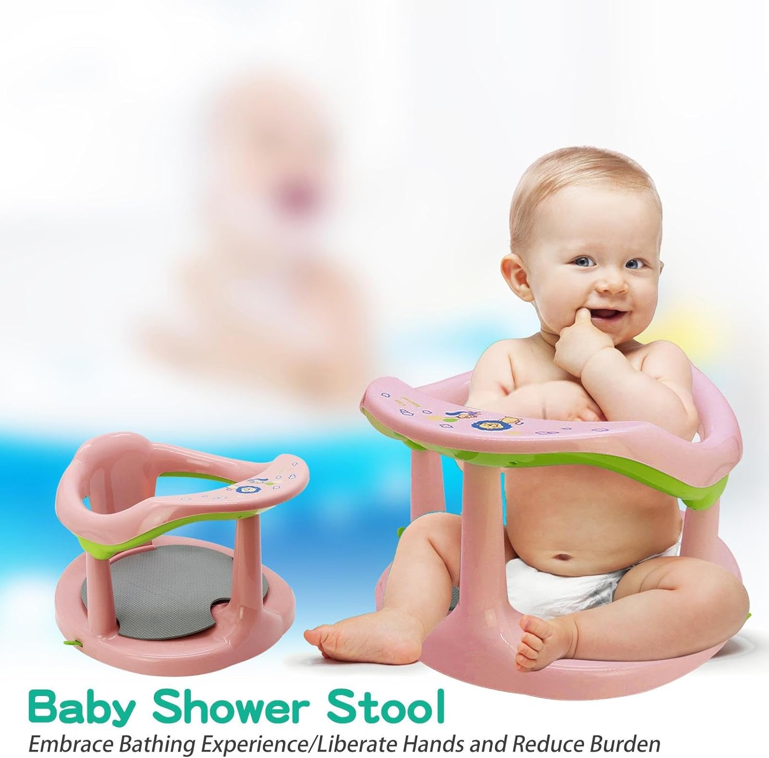 Toddler Bathtub Seat Baby Bath Seat Travel Bath Seat shopnewy