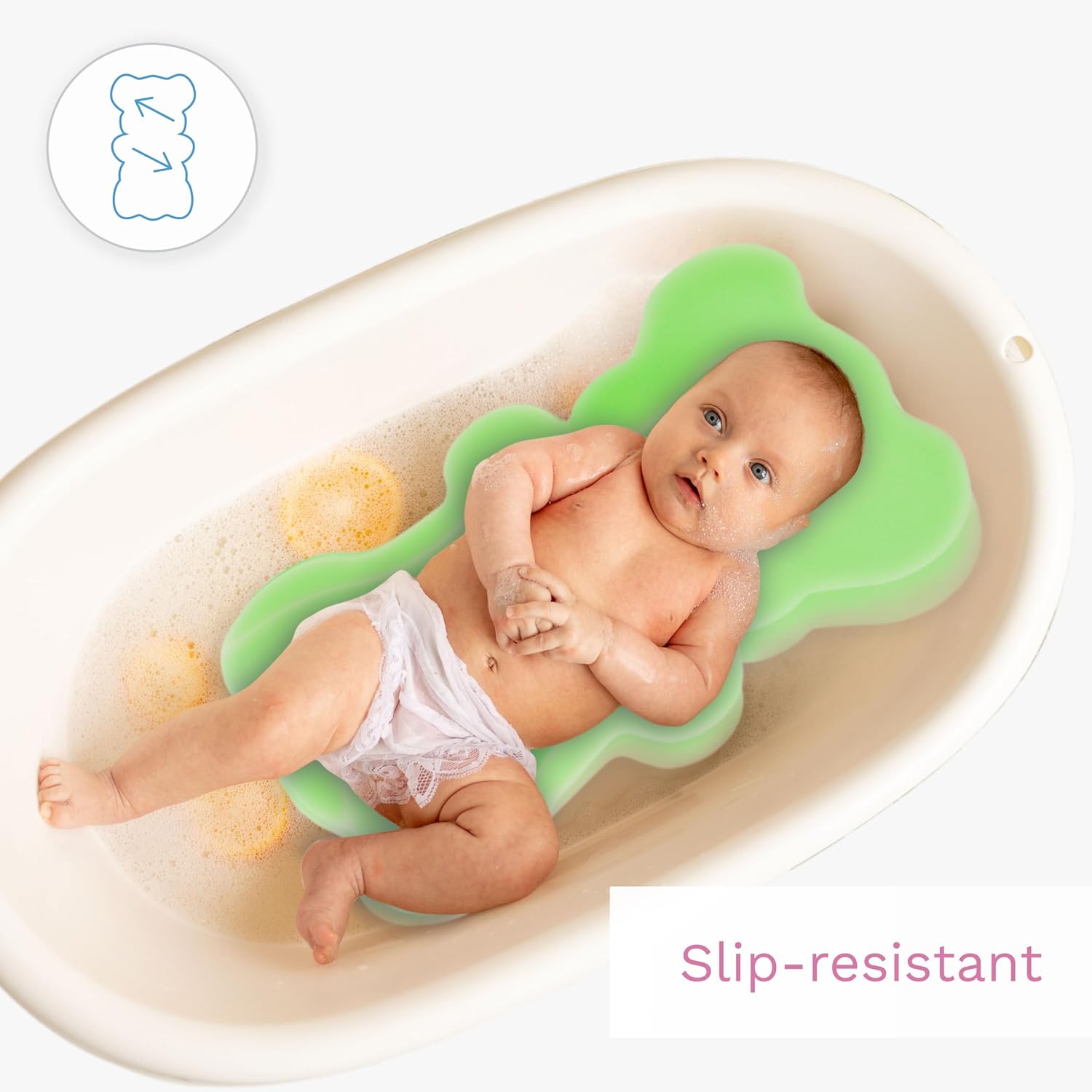 Bathtub Sponge Mat Bath Support for Infant & Baby Online Store