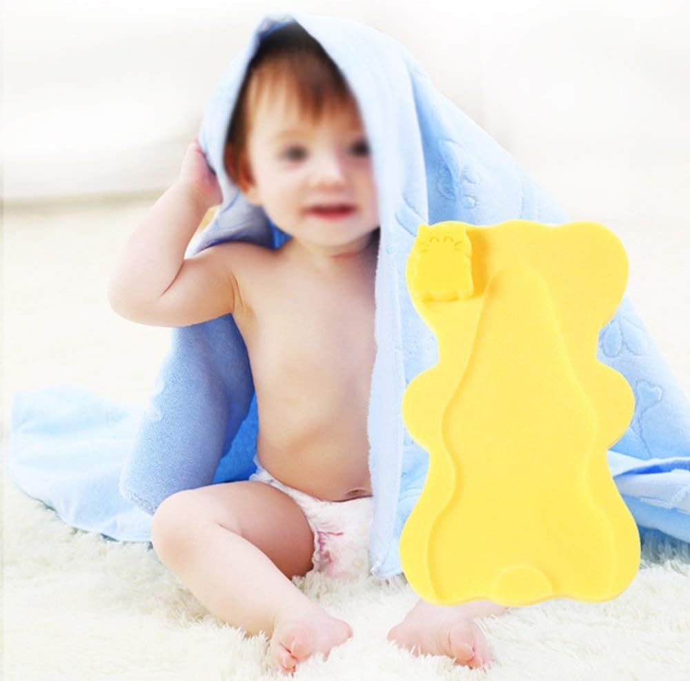 Comfy Baby Bath Sponge Cushion Skid Proof Bath Mat Online Shop