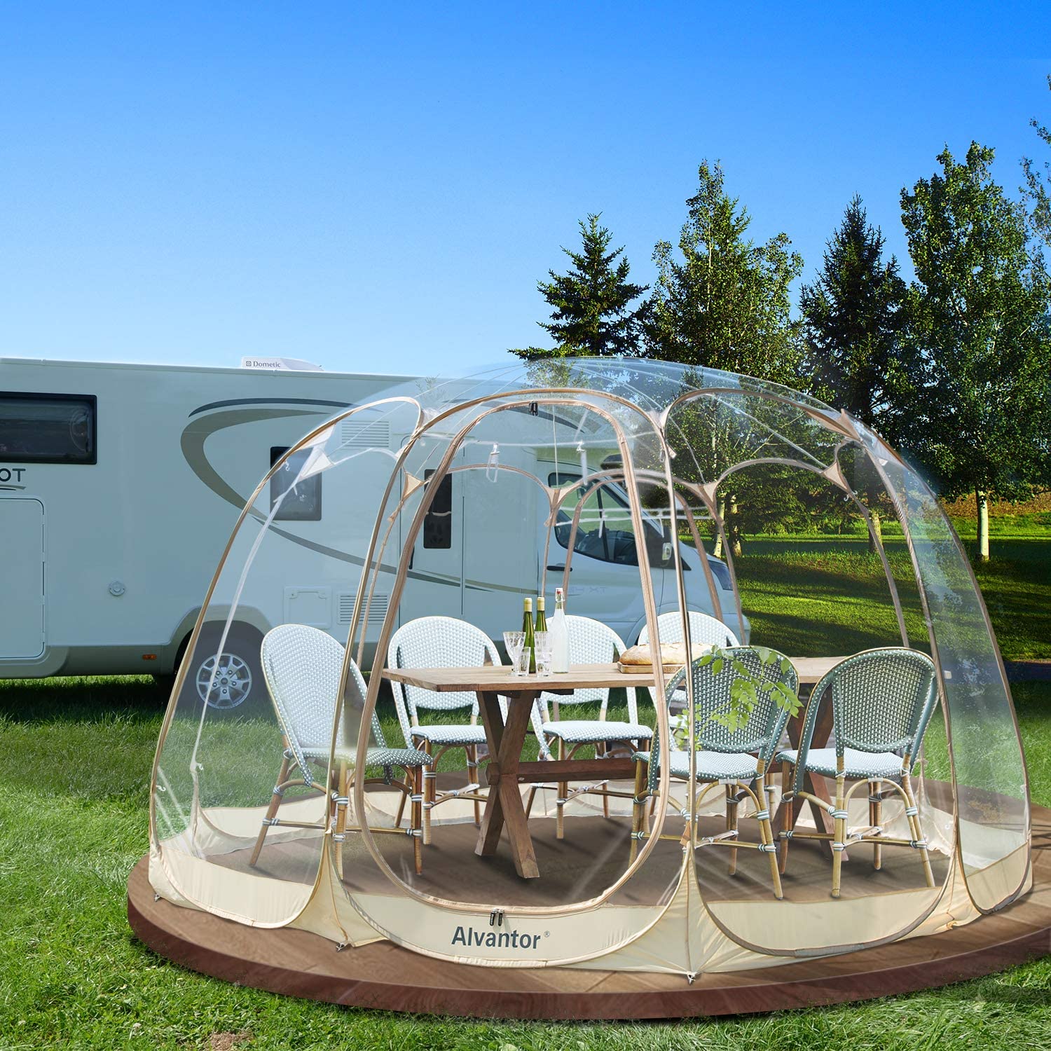 Alvantor Outdoor Bubble Tent/ Pop Up Gazebo/ igloo