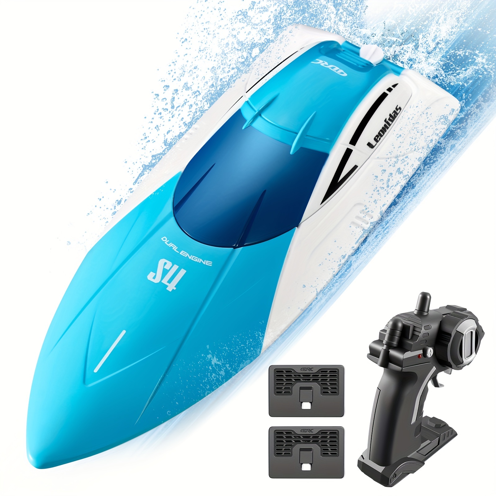 Experience the Thrill of High-Speed Boating with this 4D-S4 Remote Control Boat!